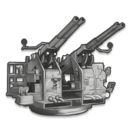 Quadruple 40mm L60 Mk2 Bofors